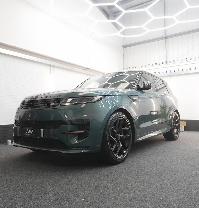 New Car Protection detail in studio